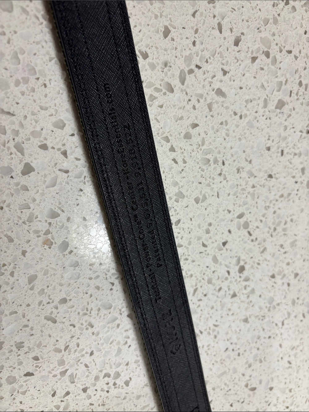 Men's Olive Webbing Belt with Gunmetal Slide Buckle - Picture 5 of 5